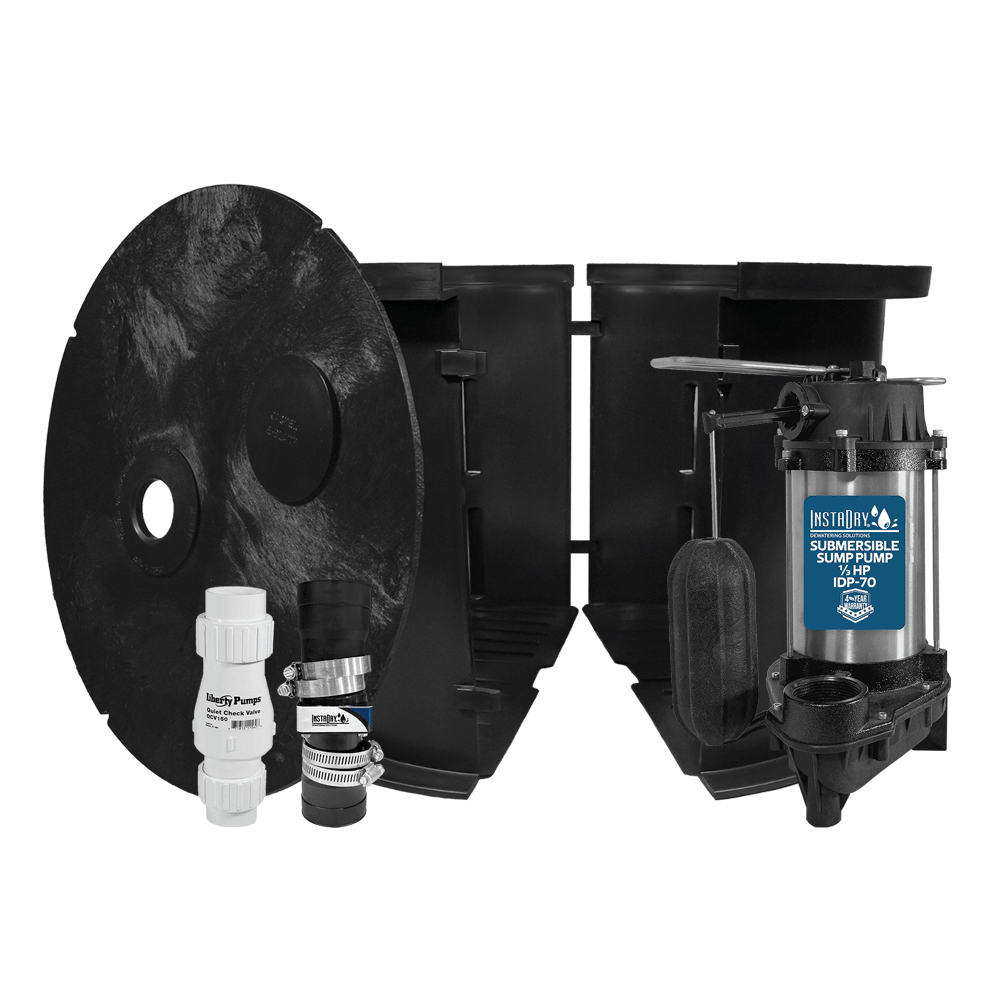 Full view of Crawl Space Water Control Products